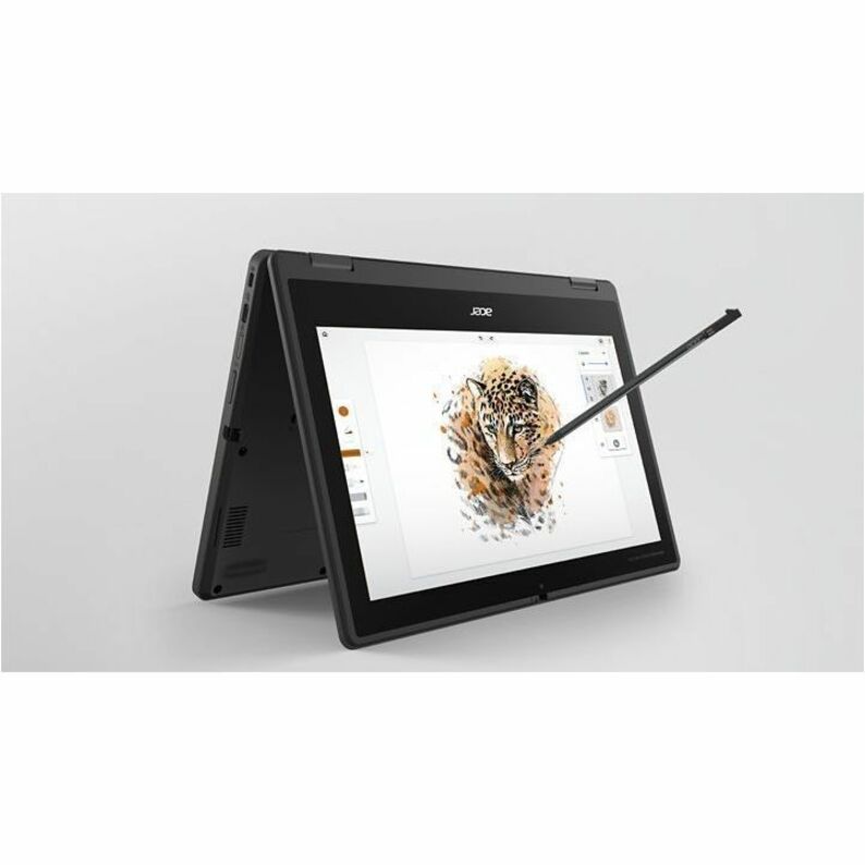 Acer Chromebook Spin 511 R757T R757T-C9VH 11.6" Touchscreen Convertible 2 in 1 Chromebook - HD - Intel - 8 GB - 64 GB Flash Memory - English (US) Keyboard - Black