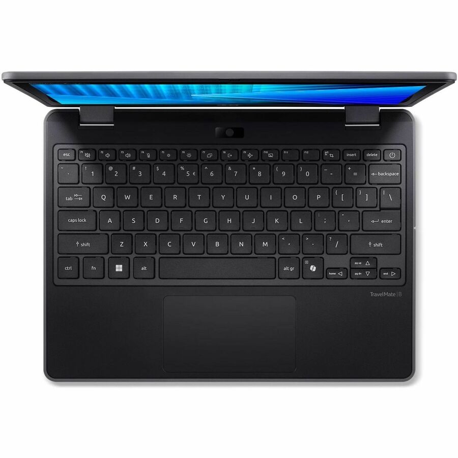 Acer TravelMate B3 Spin 12 B312RN-31 TMB312RN-31-P294 12.2" Touchscreen Convertible 2 in 1 Notebook - WUXGA - 60 Hz - Intel N-Series N250 - 8 GB - 128 GB SSD - English Keyboard - Black