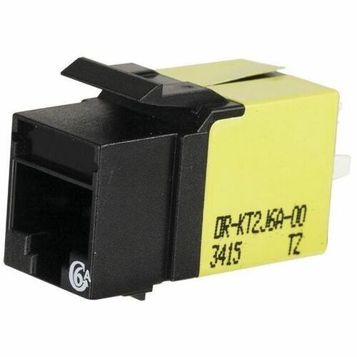 KT2 KS CAT6A JACK 25 PKBLK