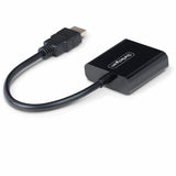 StarTech.com HDMI to VGA Adapter, Active Video Converter For Laptop/Desktop, 1920x1080 (1080p), HDMI Source to VGA Monitor/Display