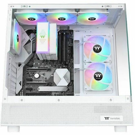 Thermaltake LE120 ARGB Sync PC Cooling Fan White (3-Fan Pack)