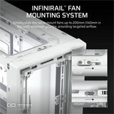 Corsair FRAME 4000D Modular Mid-Tower PC Case - White