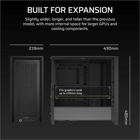 Corsair FRAME 4000D Modular Mid-Tower PC Case