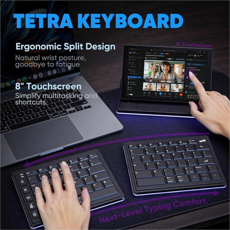 Mobile Pixels Tetra Keyboard