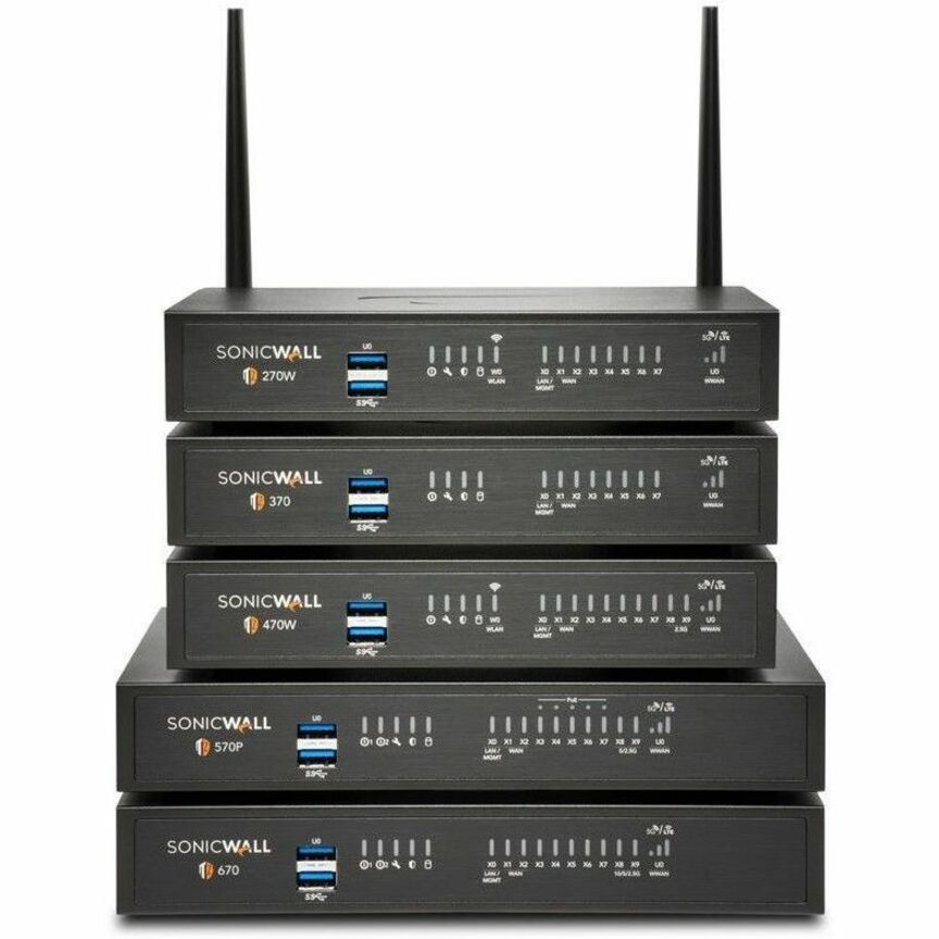 SonicWall TZ470w Network Security/Firewall Appliance