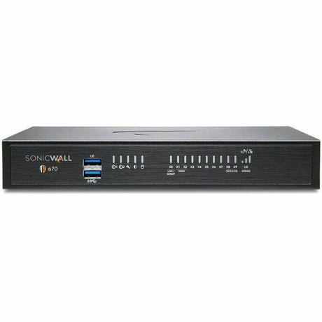 SonicWall TZ670 Network Security/Firewall Appliance