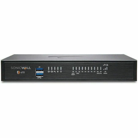 SonicWall TZ670 Network Security/Firewall Appliance