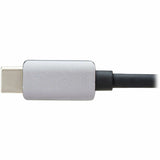 Eaton Tripp Lite Series USB-C to DisplayPort Active Adapter Cable (M/M) - 8K 60 Hz, 4K 144 Hz, HDR, 4:4:4, HDCP 2.3, Black, 3 ft. (0.9 m)