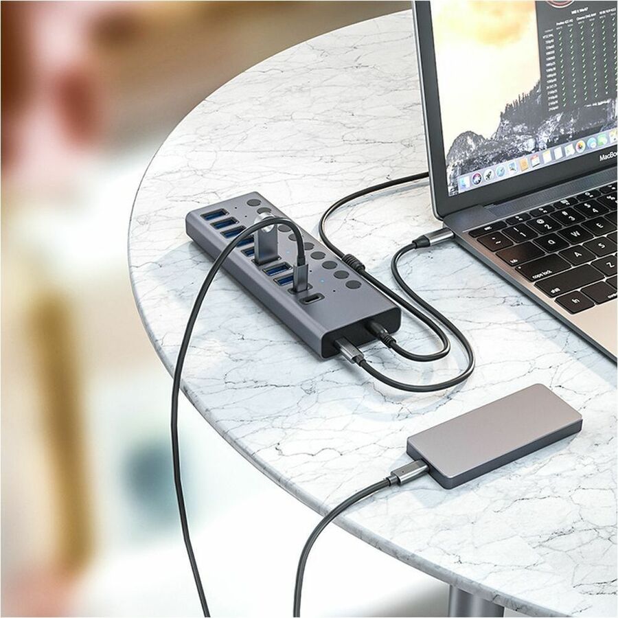 10 IN 1 POWER DLEIVERY USB HUB