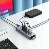 8 IN 1 MULTI FUNCTION USB HUB
