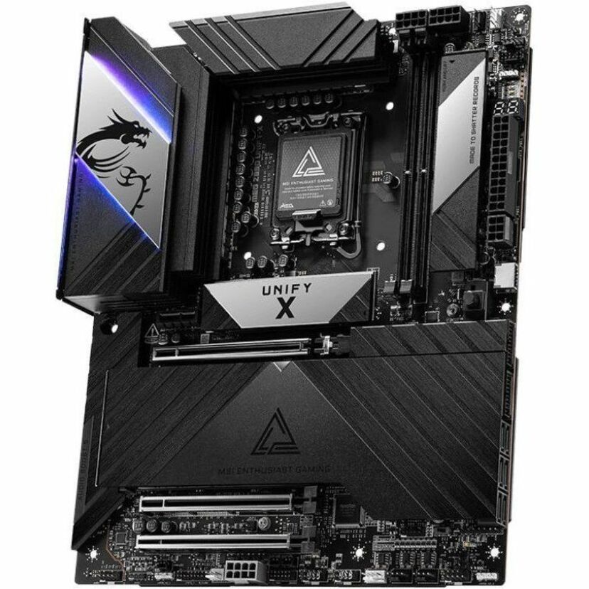MSI MEG Z890 UNIFY-X Gaming Desktop Motherboard - Intel Z890 Chipset - Socket LGA-1851 - ATX