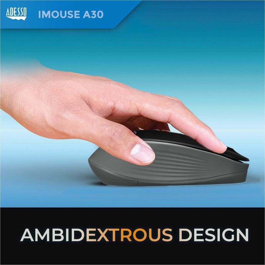 Adesso iMouse A30B Wireless Mouse with AI CoPilot Shortcut Button