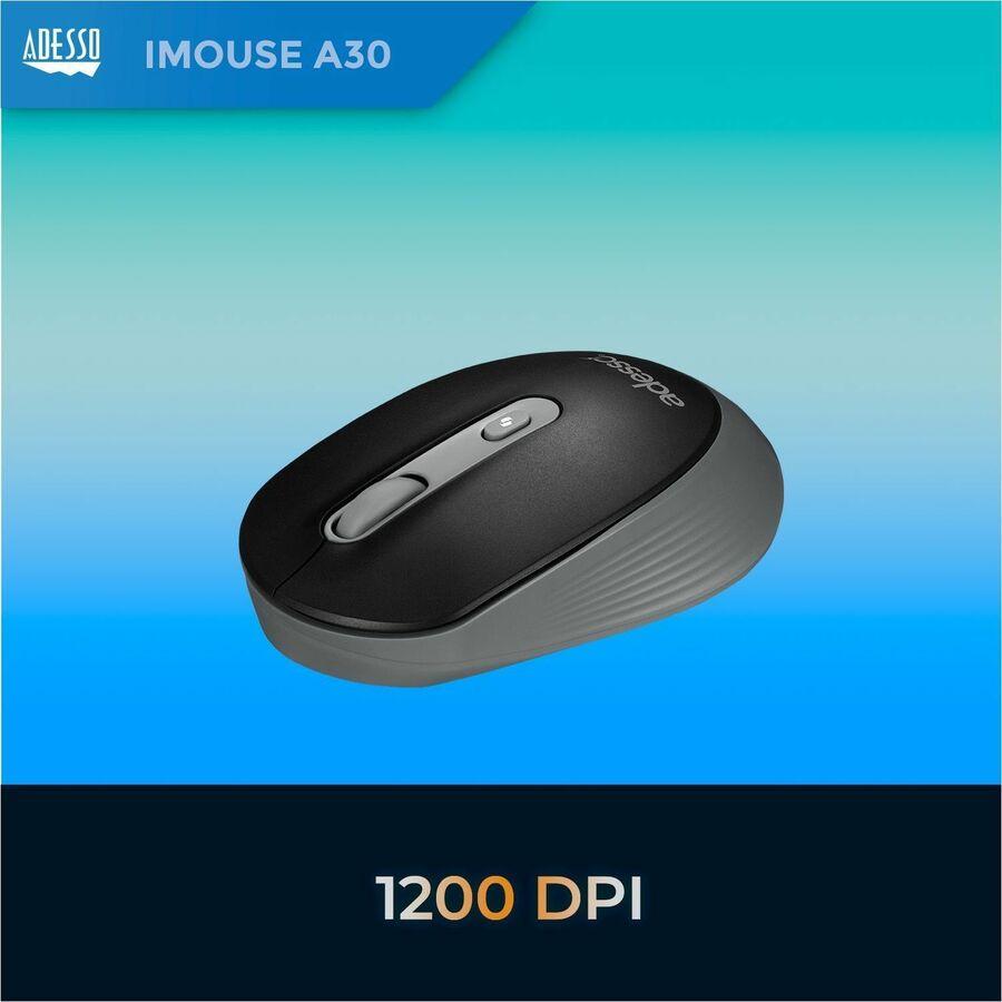 Adesso iMouse A30B Wireless Mouse with AI CoPilot Shortcut Button