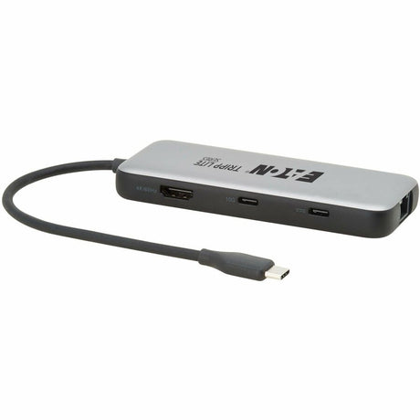 Eaton Tripp Lite Series USB-C Multiport Adapter - 4K 60 Hz HDMI, USB 3.2 Gen 2 Hub Ports, GbE, 100W PD Charging, HDR, HDCP 2.2