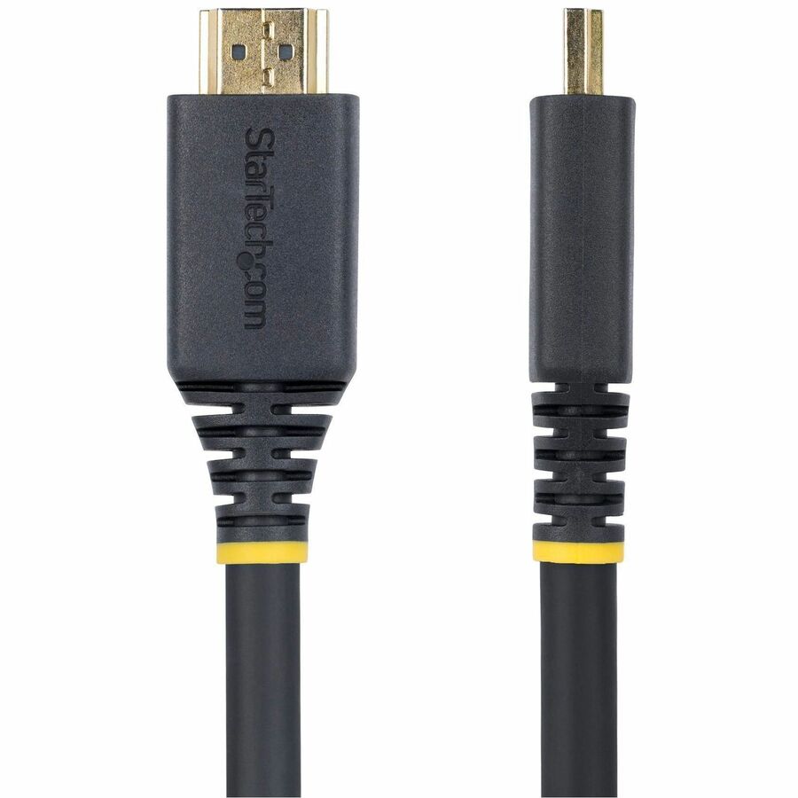StarTech.com 25ft (7.6m) Premium Certified High Speed HDMI Cable, 4K 60Hz/1440p 144Hz, 18Gbps, UHD HDMI 2.0 Cord, TPE Jacket