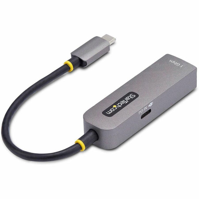 StarTech.com USB-C to Ethernet Adapter, 100W PD Pass-Through, NIC, USB 3.0 Type-C 1Gbps Multi Speed Network, USB 3.1 RJ45, Windows & Mac