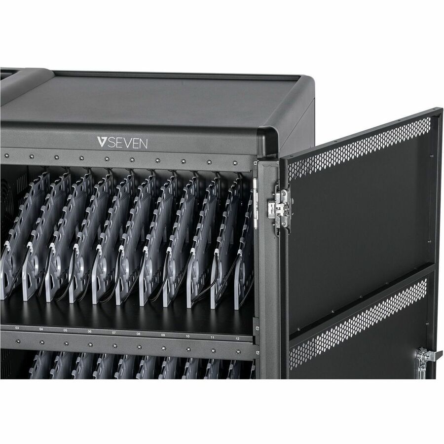 V7 36 Device USB-C PD Prewired US Charge Cart