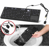 SIIG Industrial/Medical Washable & Dustproof Keyboard w/ Touchpad