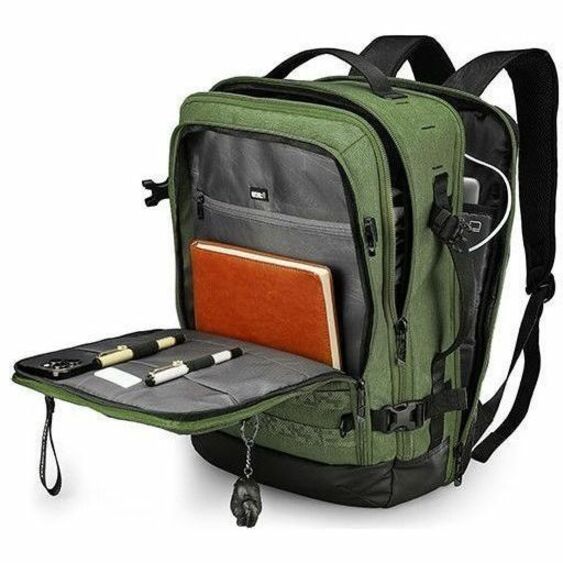 Lenovo BERG Carrying Case (Backpack) for 17" Notebook - Dark Green