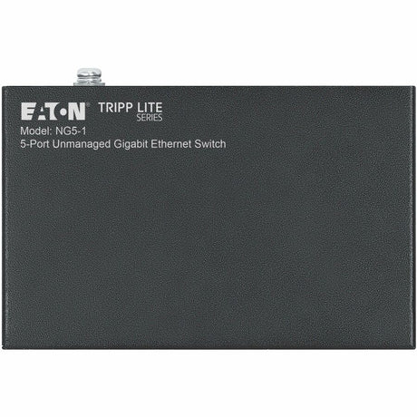Eaton Tripp Lite Series 5-Port 10/100/1000 Mbps Desktop Gigabit Ethernet Unmanaged Switch, Metal Enclosure