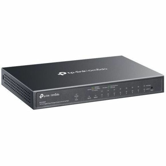 Omada 10-Port Gigabit Easy Managed Switch with 8-Port PoE+