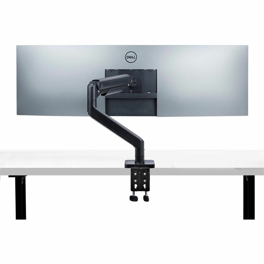 StarTech.com Monitor Desk Mount for up to 49in 32:9 Ultrawide Curved Screen, Mechanical Spring Arm, C-Clamp/Grommet, Max Weight 44lb/20kg