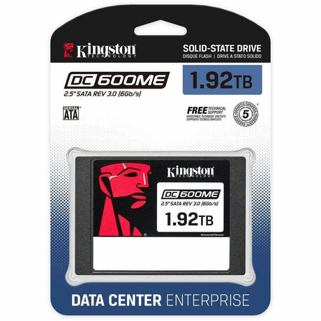 Kingston DC600ME 1.92 TB Solid State Drive - 2.5" Internal - SATA (SATA/600) - Mixed Use