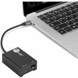 SIIG USB-C to SFP Fiber Gigabit Ethernet Adapter - TAA compliant