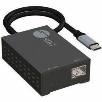 SIIG USB-C to SFP Fiber Gigabit Ethernet Adapter - TAA compliant