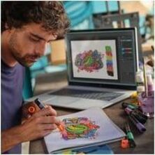 HP Envy 17-da0000 17-da0047nr 17.3" Touchscreen Notebook - Full HD - Intel Core Ultra 7 155H - 16 GB - 512 GB SSD - Glacier Silver