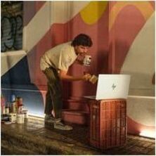 HP Envy 17-da0000 17-da0047nr 17.3" Touchscreen Notebook - Full HD - Intel Core Ultra 7 155H - 16 GB - 512 GB SSD - Glacier Silver