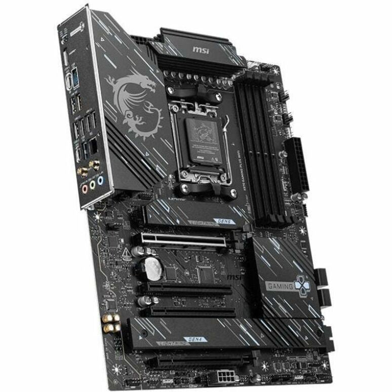 MSI X870 GAMING PLUS WIFI Gaming Desktop Motherboard - AMD X870 Chipset - Socket AM5 - ATX