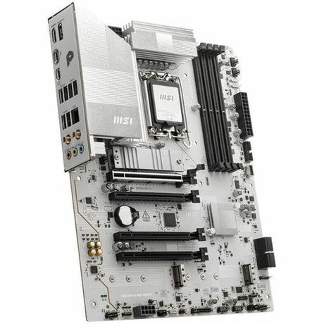 MSI Z890-S WIFI WHITE Gaming Desktop Motherboard - Intel Z890 Chipset - Socket LGA-1851 - ATX