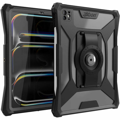 The Joy Factory aXtion Slim MH Rugged Carrying Case for 11" Apple iPad Pro 11 (2024) Tablet - Clear