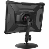 The Joy Factory aXtion Slim MH Rugged Carrying Case for 11" Apple iPad Air 11 (2024) Tablet - Clear Black