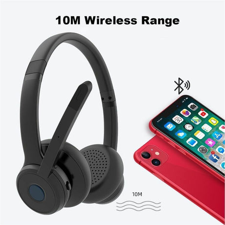 4XEM Bluetooth Wireless Office Dual Speaker Headset