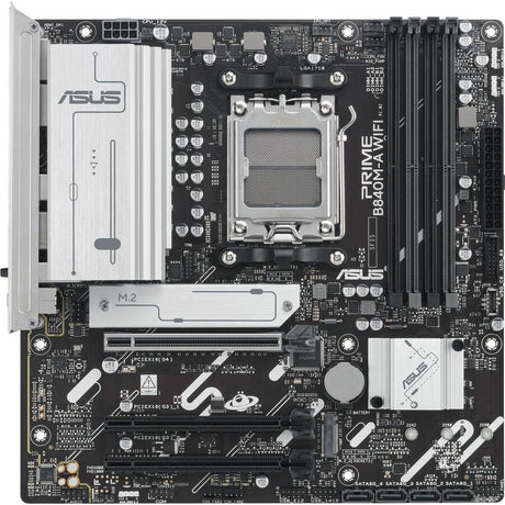 Asus Prime B840M-A WIFI-CSM Gaming Desktop Motherboard - AMD B840 Chipset - Socket AM5 - Micro ATX