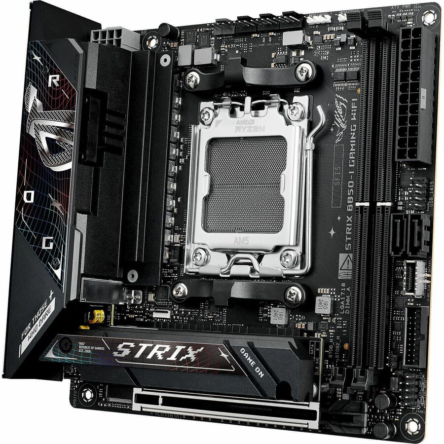 Asus ROG Strix B850-I GAMING WIFI Gaming Desktop Motherboard - AMD B850 Chipset - Socket AM5 - Mini ITX