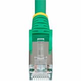 StarTech.com 10ft Green CAT6a Ethernet Cable, Snagless RJ45, 10G, 100W PoE, S/FTP, LSZH, 27AWG Bare Copper, 500MHz, Shielded Network Cord