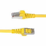 StarTech.com 10ft Yellow CAT6a Ethernet Cable, Snagless RJ45, 10G, 100W PoE, S/FTP, LSZH, 27AWG Bare Copper, 500MHz, Shielded Network Cord