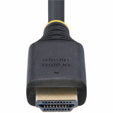 StarTech.com 1ft (30cm) High Speed HDMI Cable, 4K 60Hz/1440p 144Hz, 18Gbps, UHD HDMI 2.0 Cord, TPE Jacket