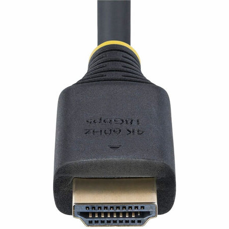 StarTech.com 1ft (30cm) High Speed HDMI Cable, 4K 60Hz/1440p 144Hz, 18Gbps, UHD HDMI 2.0 Cord, TPE Jacket