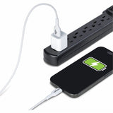 StarTech.com 10ft (3m) USB-A to USB-C Charging Cable, Charge & Sync, 3A, USB 2.0, TPE Jacket - White USB Charging Cord