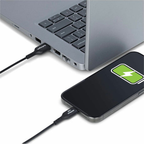 StarTech.com 10ft (3m) USB-A to USB-C Charging Cable, Charge & Sync, 3A, USB 2.0, TPE Jacket - Black USB Charging Cord