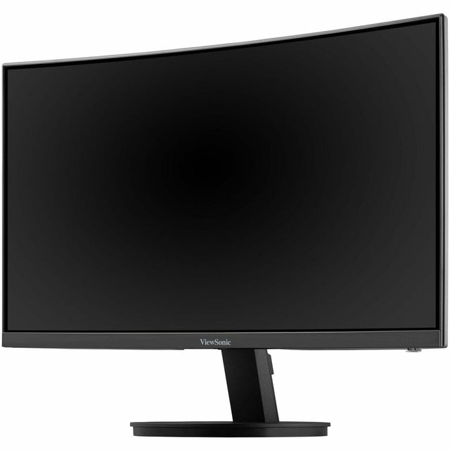 ViewSonic VA2416C 24 Inch Full HD 1080p Frameless Curved Monitor with Variable Refresh Rate, Eye Care, HDMI, and DisplayPort Inputs for Home and Office