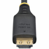 StarTech.com 3ft (0.9m) High Speed HDMI Cable with Gripping Connectors, 4K 60Hz/1440p 144Hz, 18Gbps, UHD HDMI 2.0 Cord, TPE Jacket