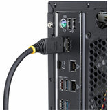 StarTech.com 15ft (4.5m) High Speed HDMI Cable with Gripping Connectors, 4K 60Hz/1440p 144Hz, 18Gbps, UHD HDMI 2.0 Cord, TPE Jacket