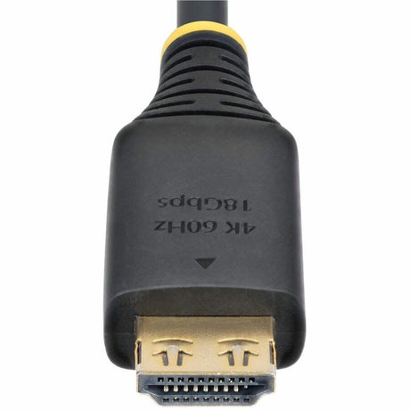 StarTech.com 10ft (3m) High Speed HDMI Cable with Gripping Connectors, 4K 60Hz/1440p 144Hz, 18Gbps, UHD HDMI 2.0 Cord, TPE Jacket
