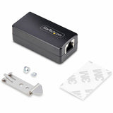 StarTech.com 1-Port Gigabit Network Isolator, Compact In-line RJ45 Ethernet Coupler with 4kV Galvanic Isolation, DIN Rail Mountable, TAA