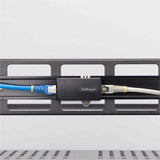 StarTech.com 1-Port Gigabit Network Isolator, Compact In-line RJ45 Ethernet Coupler with 4kV Galvanic Isolation, DIN Rail Mountable, TAA